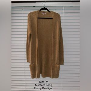MARSHALL’S FUZZY CARDIGAN